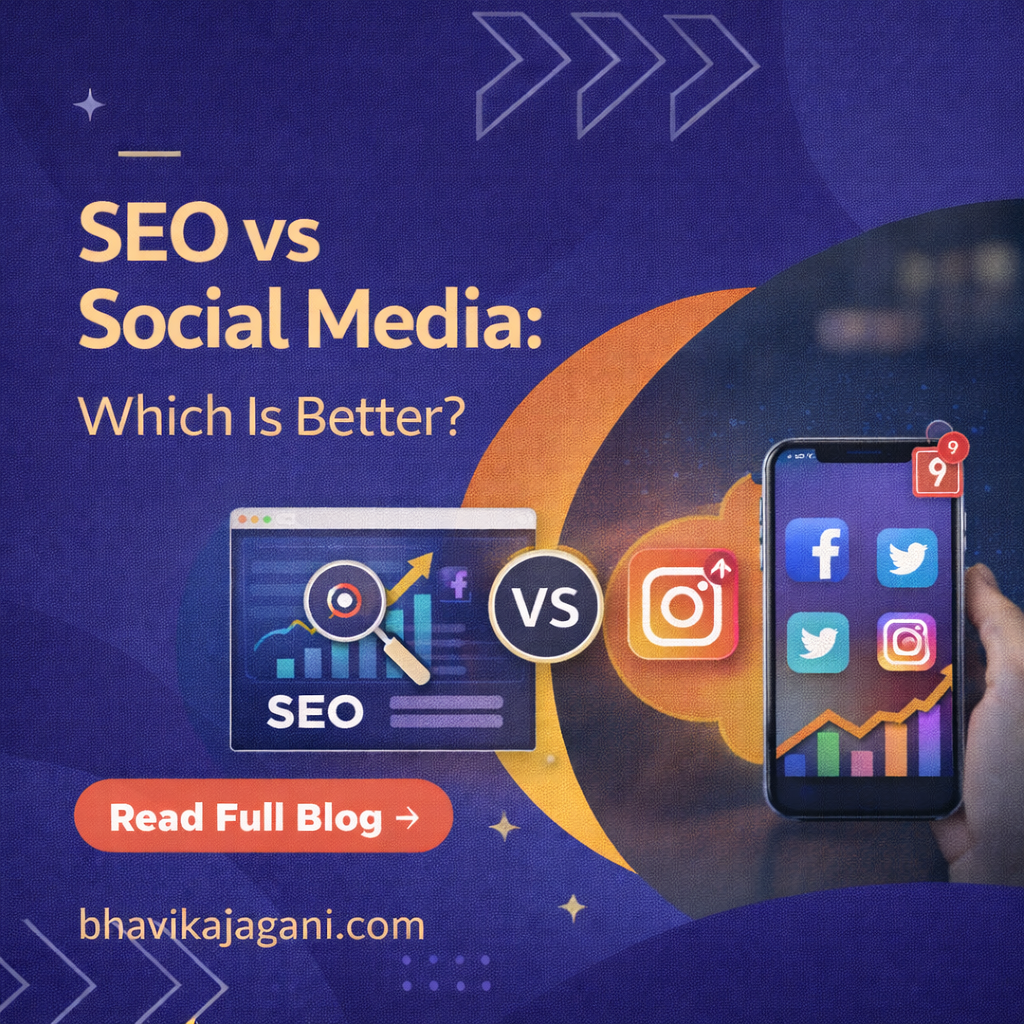 SEO vs Social Media Marketing: What Should Beginners Actually Focus On?