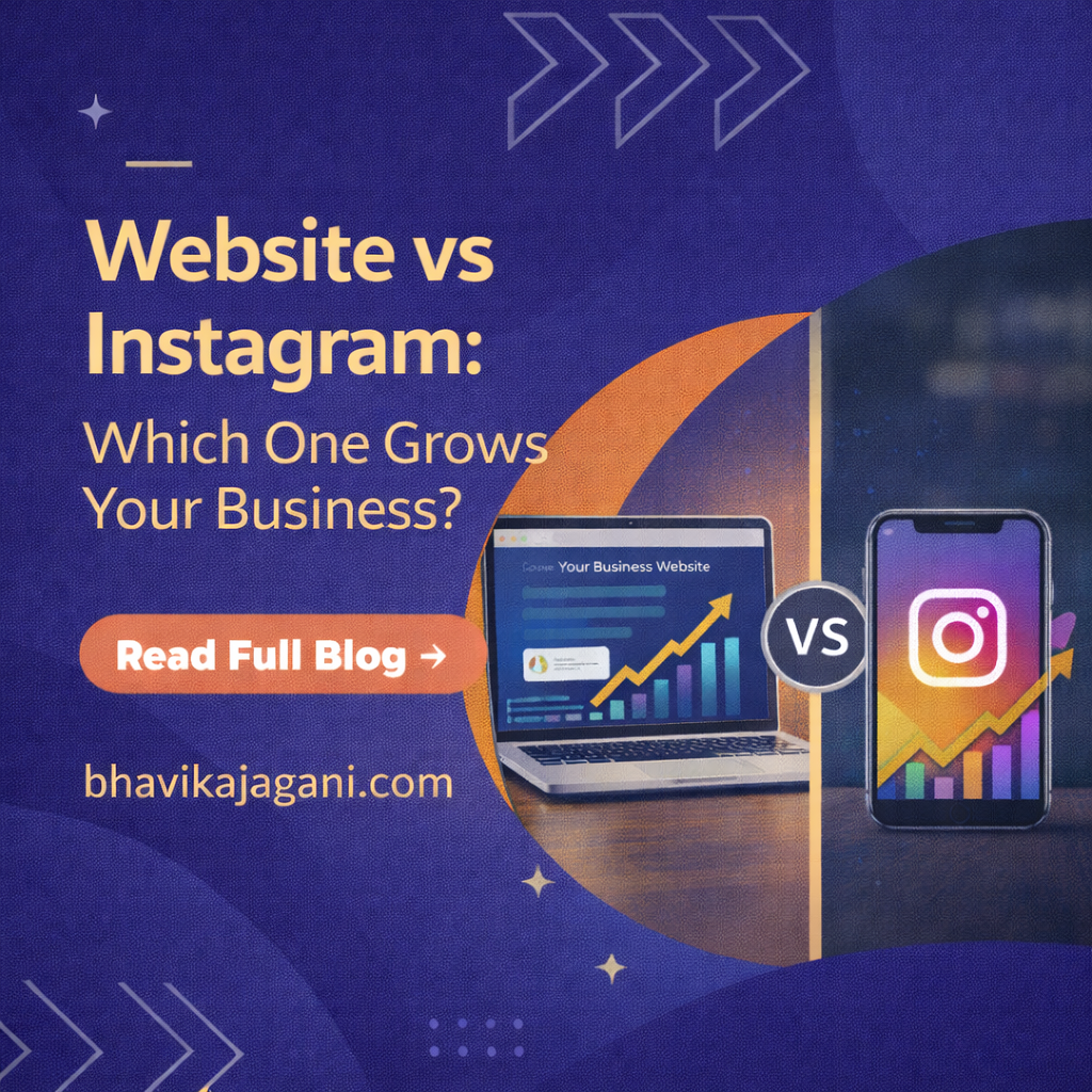 Website vs Instagram Page: What’s Better for Small Businesses?
